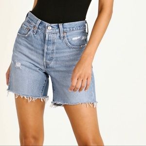 Levi's premium 501 Long Shorts